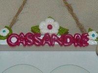 Cadre de Naissance avec bébé en porcelaine froide