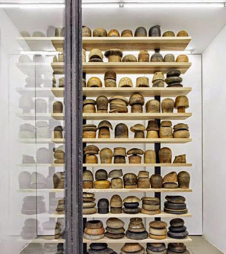Decoration mur - collection moules chapeaux bois