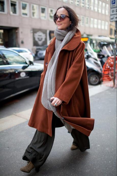 Street Style : dolce moda à la Fashion Week de Milan