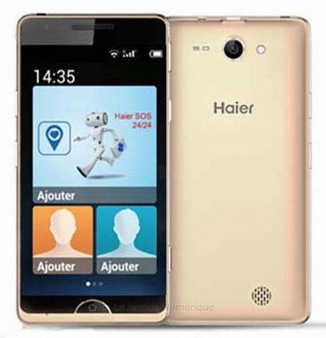 MWC 2015 : Haier pense aussi aux séniors pour ses smartphones