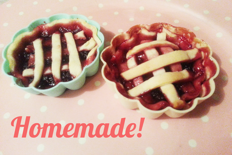 Mes petites tartelettes à la cerise maison