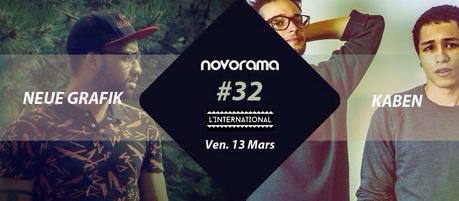 32ème soirée novorama à l’international avec Neue Grafik + Kaben