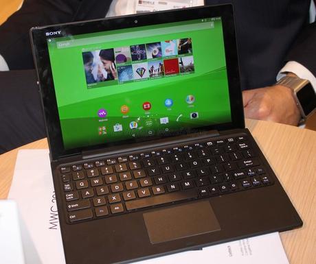MWC 2015 : Sony Mobile dévoile la nouvelle tablette ultra fine Hi-res Xperia Z4 Tablet