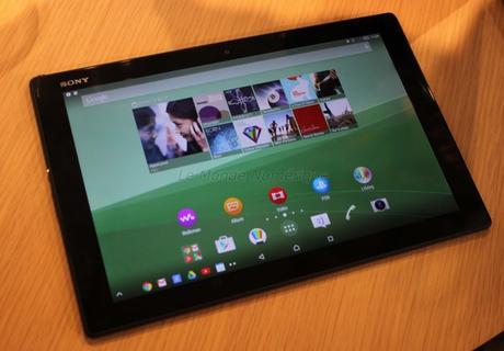 MWC 2015 : Sony Mobile dévoile la nouvelle tablette ultra fine Hi-res Xperia Z4 Tablet