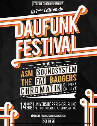 DAUFUNK Festival de retour le 14 mars !