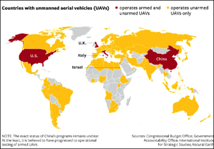 La militarisation planétaire s’intensifie. Les drones de combat sèment la terreur et la mort.
