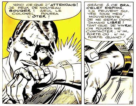 Stan Lee l'avait imaginée à la fin des années 60 au bras de Captain Marvel (première mouture) qui semble lancer un avertissement du fond du Marvel N°1 (1970) sous la plume de Gene Colan.