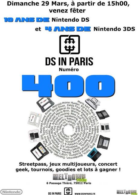 400ème DS in Paris, 10 ans de la DS et 4 ans de la 3DS