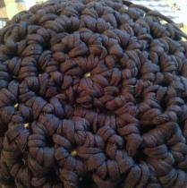 Mon premier panier crocheté !