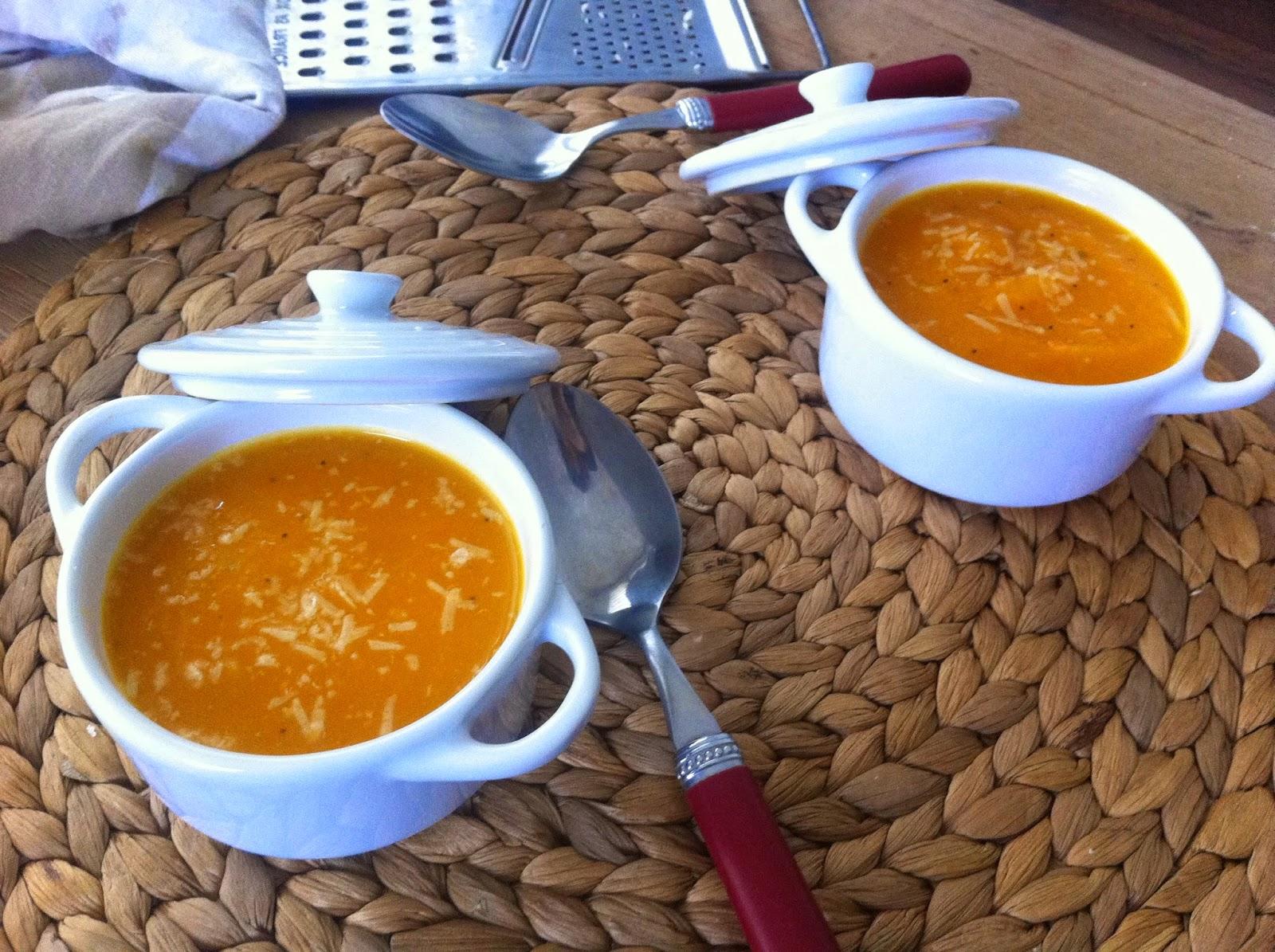 Soupe veloutée de légumes oubliés...