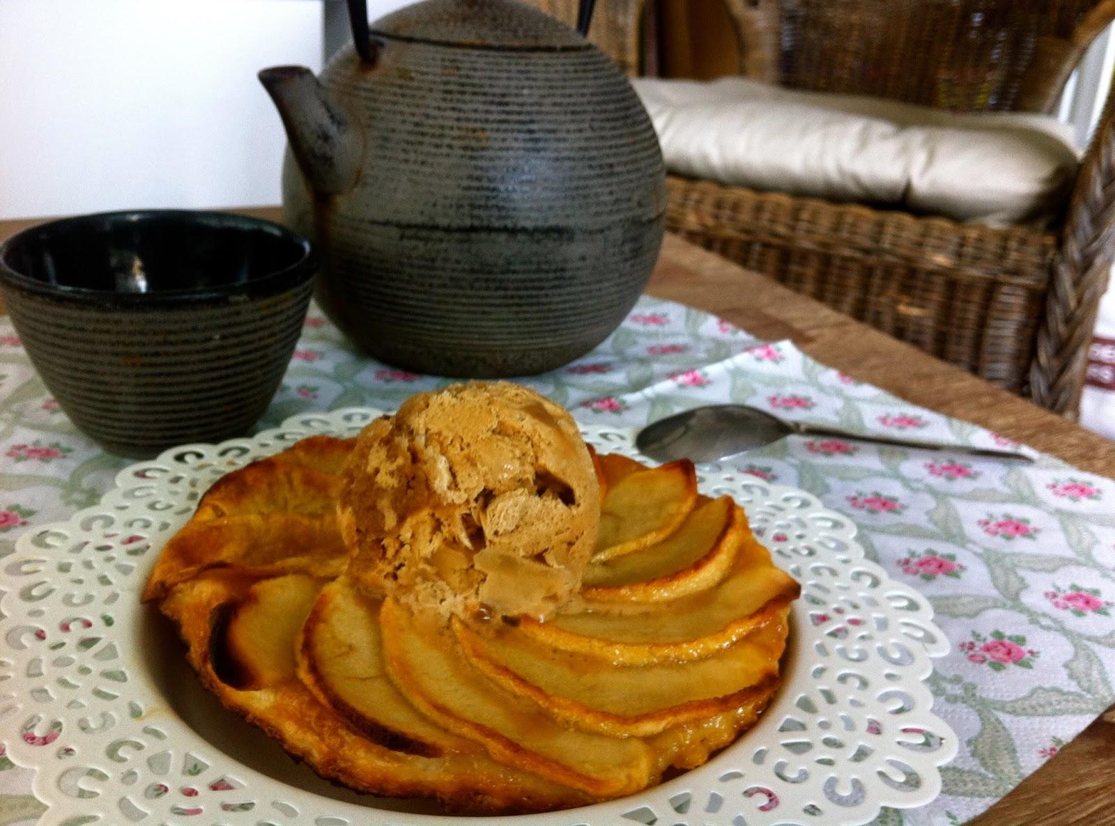 tarte, tartelette, pomme, caramel beurre salé, automne