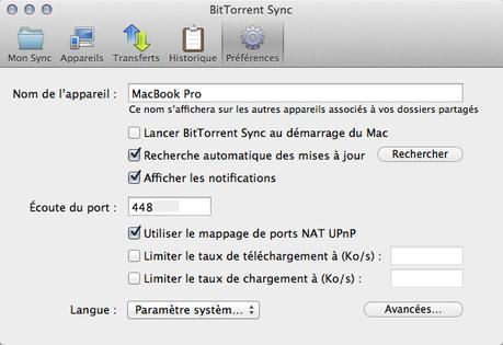 BitTorrent 2: sauvegardez et synchronisez vos données sur Mac