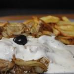Escalope de veau au yogourt et porto