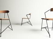 Power Chair métal bois Mario Tsai
