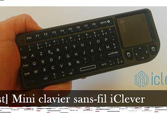 Mini-clavier sans-fil iClever pour ma Freebox - Paperblog