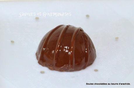 Boules Chocolatées  au beurre d'Arachide.
