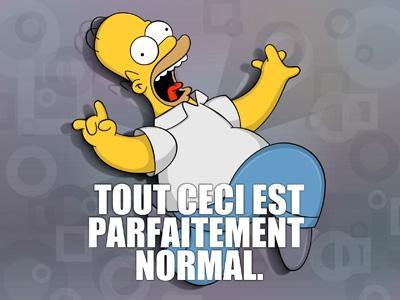 tout ceci est parfaitement normal