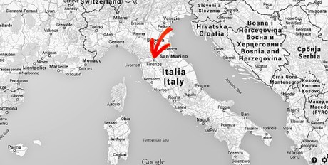 Florence - Italie - Map 
