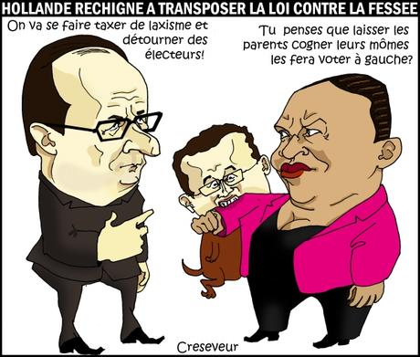Hollande, les fesses et Taubira