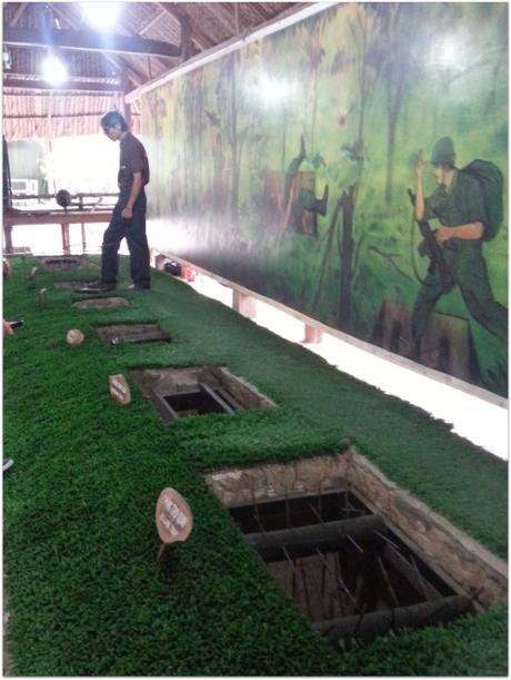 Vietnam War Cu Chi Tunnels