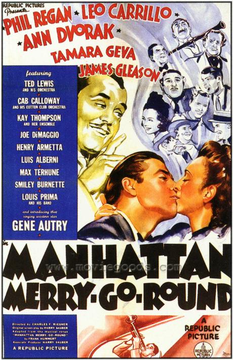 March 6, 1938: let’s go to the movie watching Manhattan Merry-Go-Round