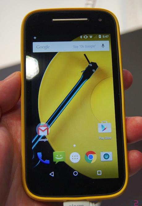 Chez Motorola (Lenovo également) on a pu voir le Moto E 4G, un mobile abordable et plutôt sympa