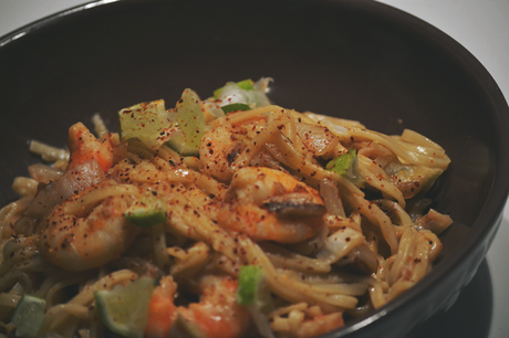 recette pad thai crevettes et citron vert