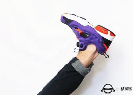 Reebok Instapump Fury OG Gravel Aubergine - Corner Street © John Noa - Les Garçons en Ligne