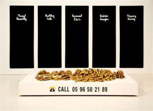 Jean-François Boclé Blacks on Black Field Atlantide Caraïbe Fondation Clément 2008