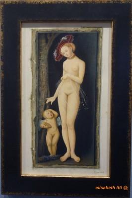 Jan Peter Tripp, Vénus et Cupidon, d'après Cranach