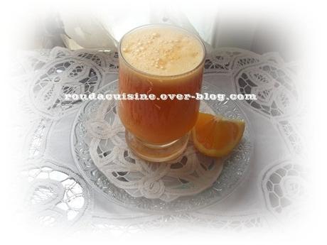 Cocktail orange carotte citron