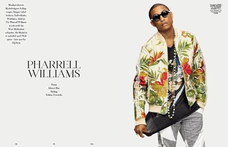 Pharrell Williams by Alexei Hay - GQ German Issu