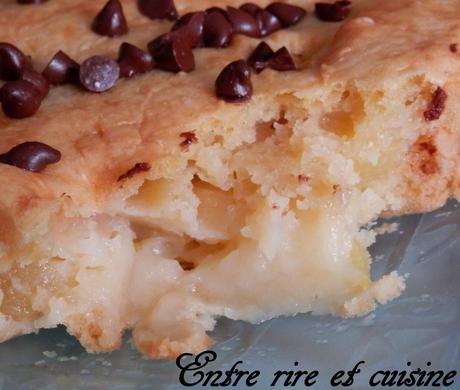 Gâteau léger et moelleux aux Pommes (sans oeufs)