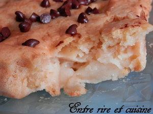 Gâteau léger et moelleux aux Pommes (sans oeufs)
