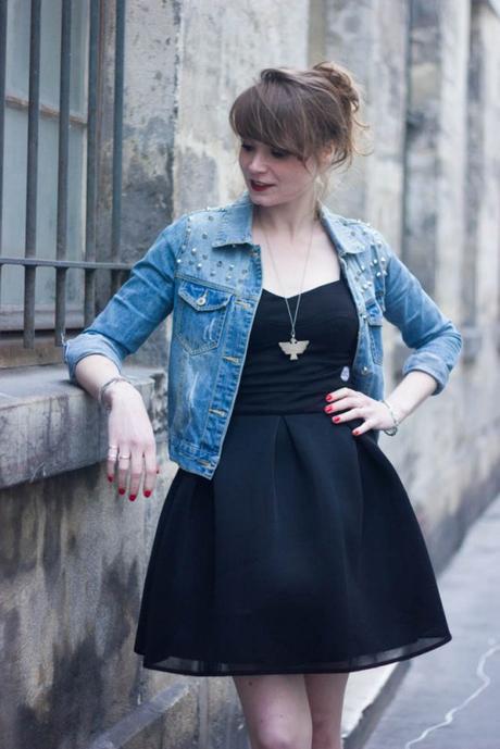 robe veste jean