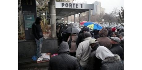 Des migrants en survie dans le 18e arrondissement de Paris