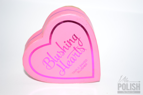 #Blushinghearts Peachy Keen Heart de Makeup Revolution