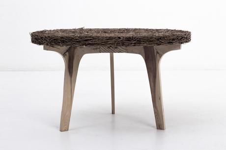 Pine collection mobilier aiguilles de pin par Samuel Reis