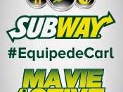 c'est repartie pour #Mavieactive #ÉquipedeCarl @SubwayCanada!