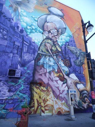 Canada - Les fresques murales - 9