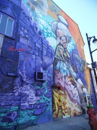 Canada - Les fresques murales - 9