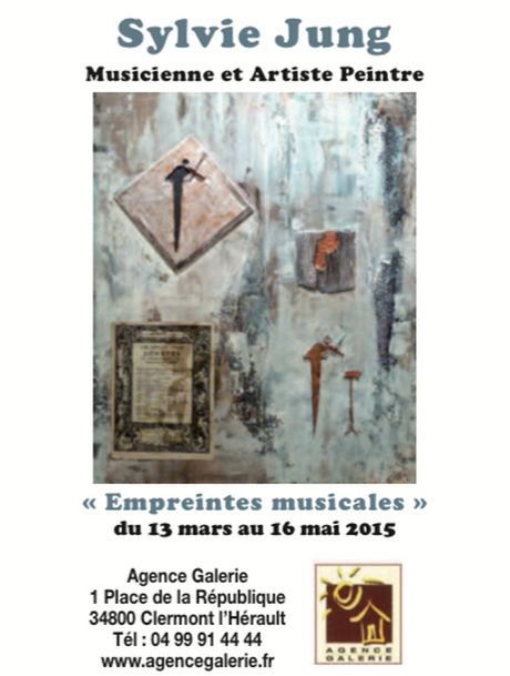 Exposition Empreintes musicales de Sylvie Jung