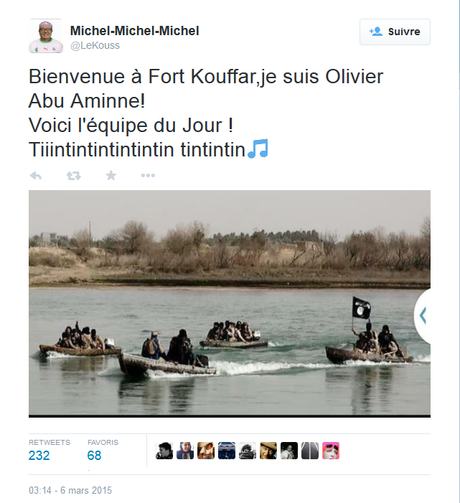 Entre foot et Daesh, un Twittos assez craspek