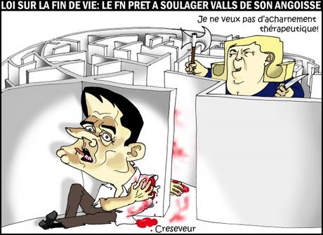 Valls, le FN et la loi Léonetti