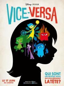 Inside Out (Vice Versa) : Aperçu de l’univers des émotions Inside Out, Vice Versa, affiche, france, 2015, pixar, image, sadness, tristesse