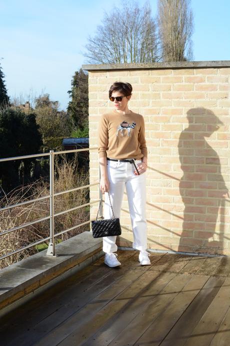 SHORE ACNE STUDIOS WHITE JEANS