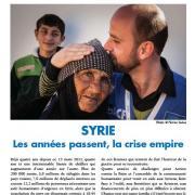 4 années de crise Syrienne : 1 million de Syriens vont quitter le pays en 2015