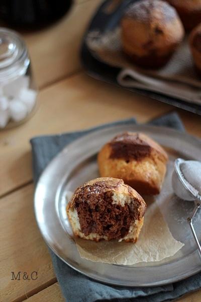 Muffins Marbrés au Yaourt
