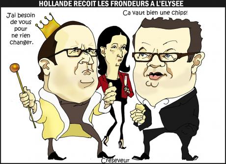 Hollande fait une inflexion vers les frondeurs