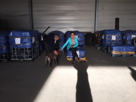 Merci Michelle et son mari transporteur pour les chiens